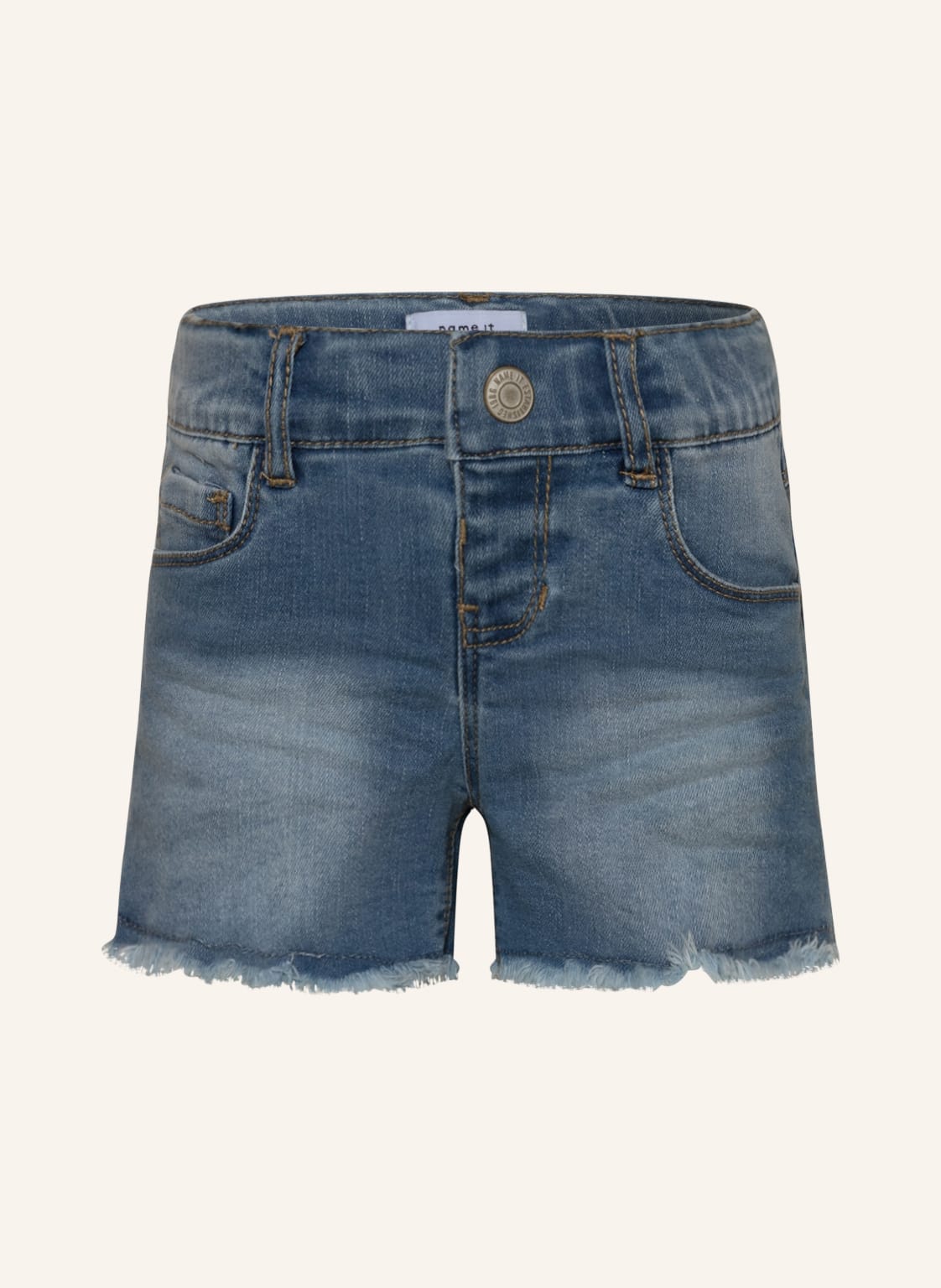 Image of Name It Jeansshorts blau