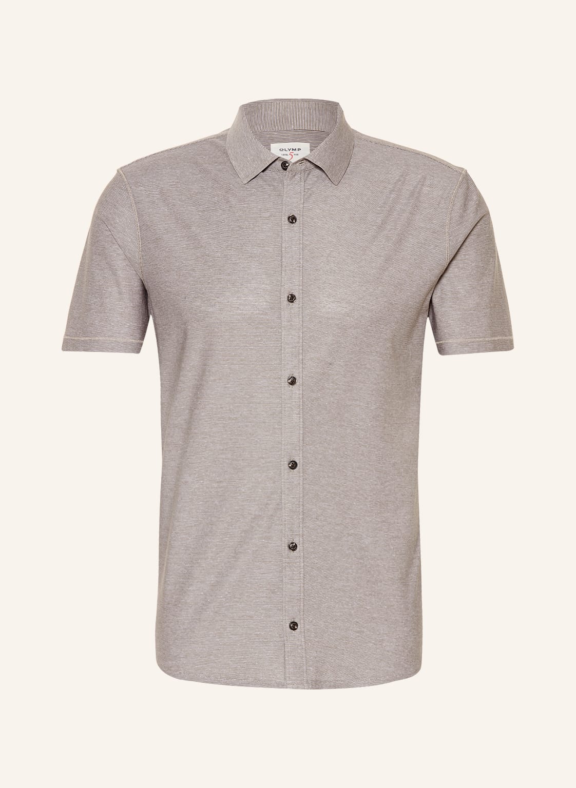 Image of Olymp Jerseyhemd Body Fit gruen