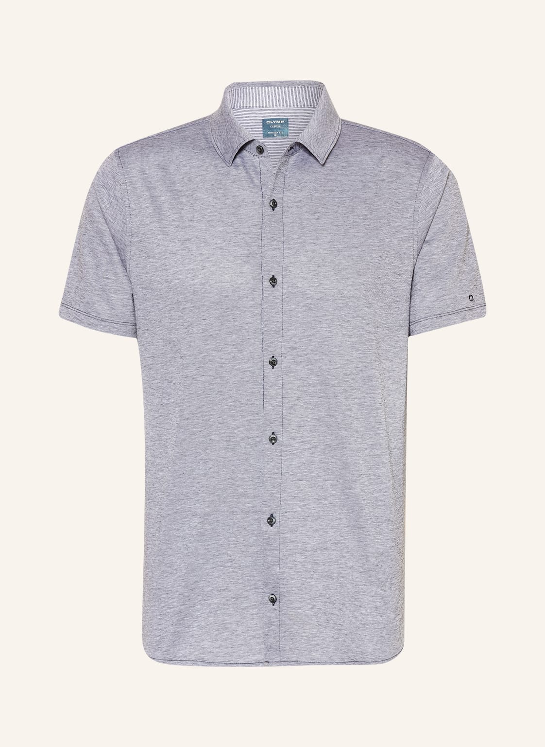 Image of Olymp Kurzarmhemd Modern Fit blau