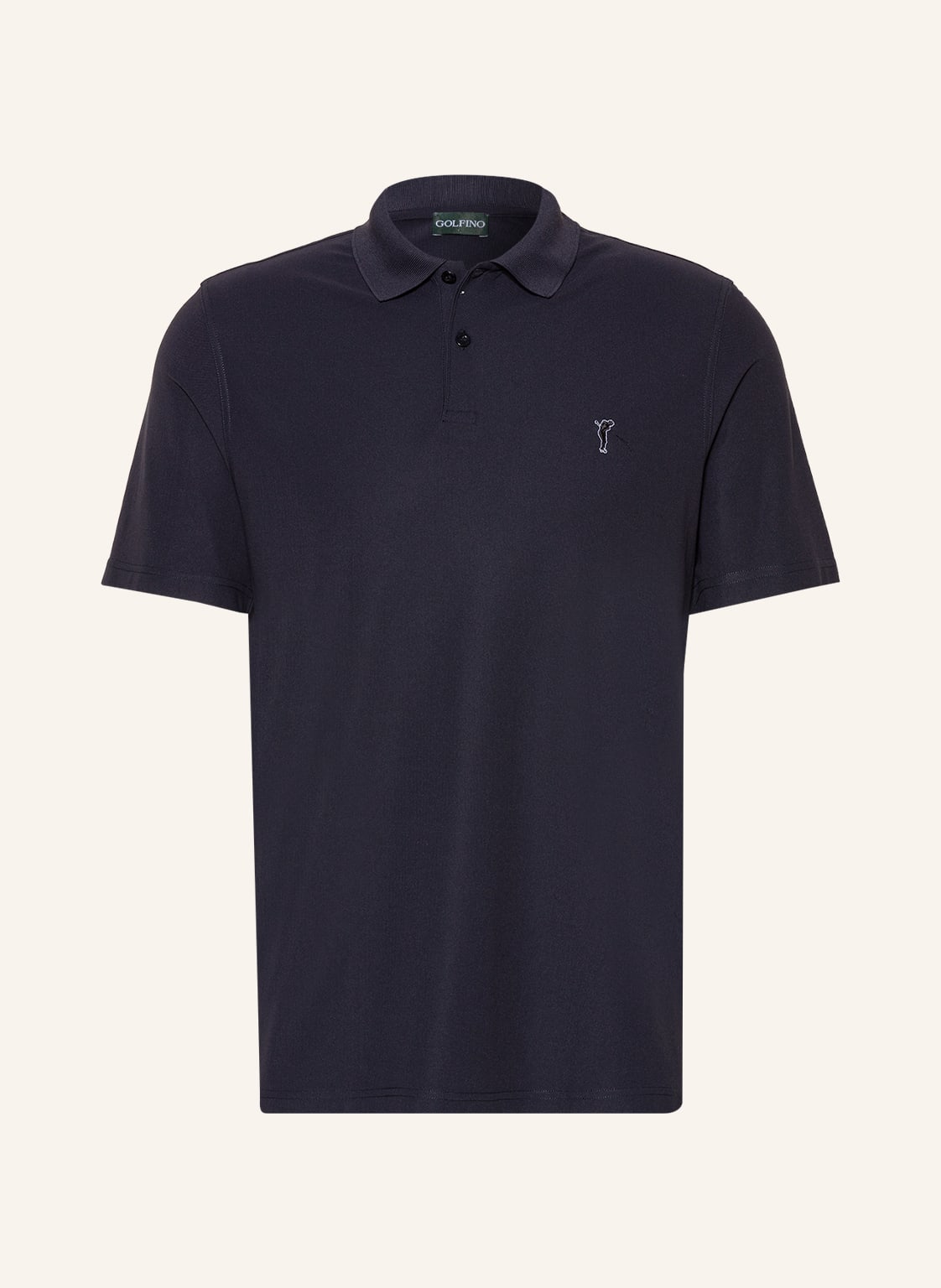 Golfino Funktions-Poloshirt Regular Fit blau