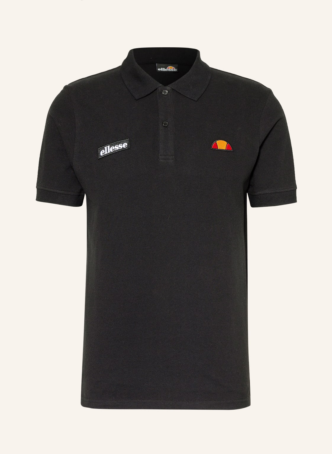 Image of Ellesse Piqué-Poloshirt Montura schwarz