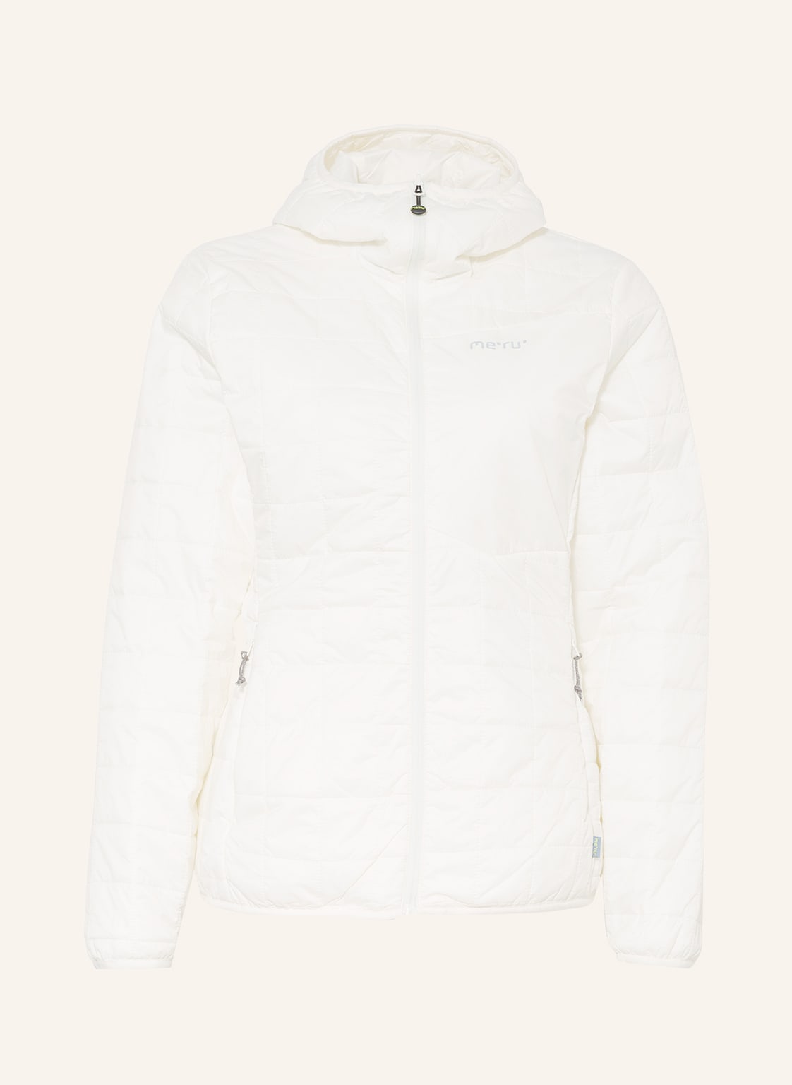 Image of Me°Ru' Steppjacke Naknek Zum Wenden weiss