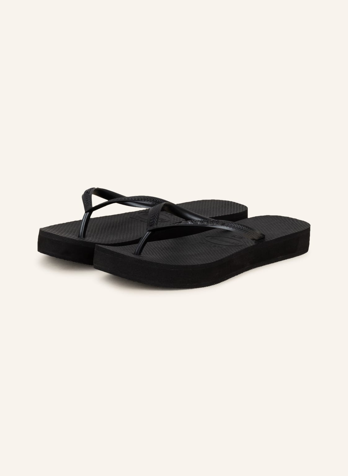 Image of Havaianas Zehentrenner Slim Flatform schwarz