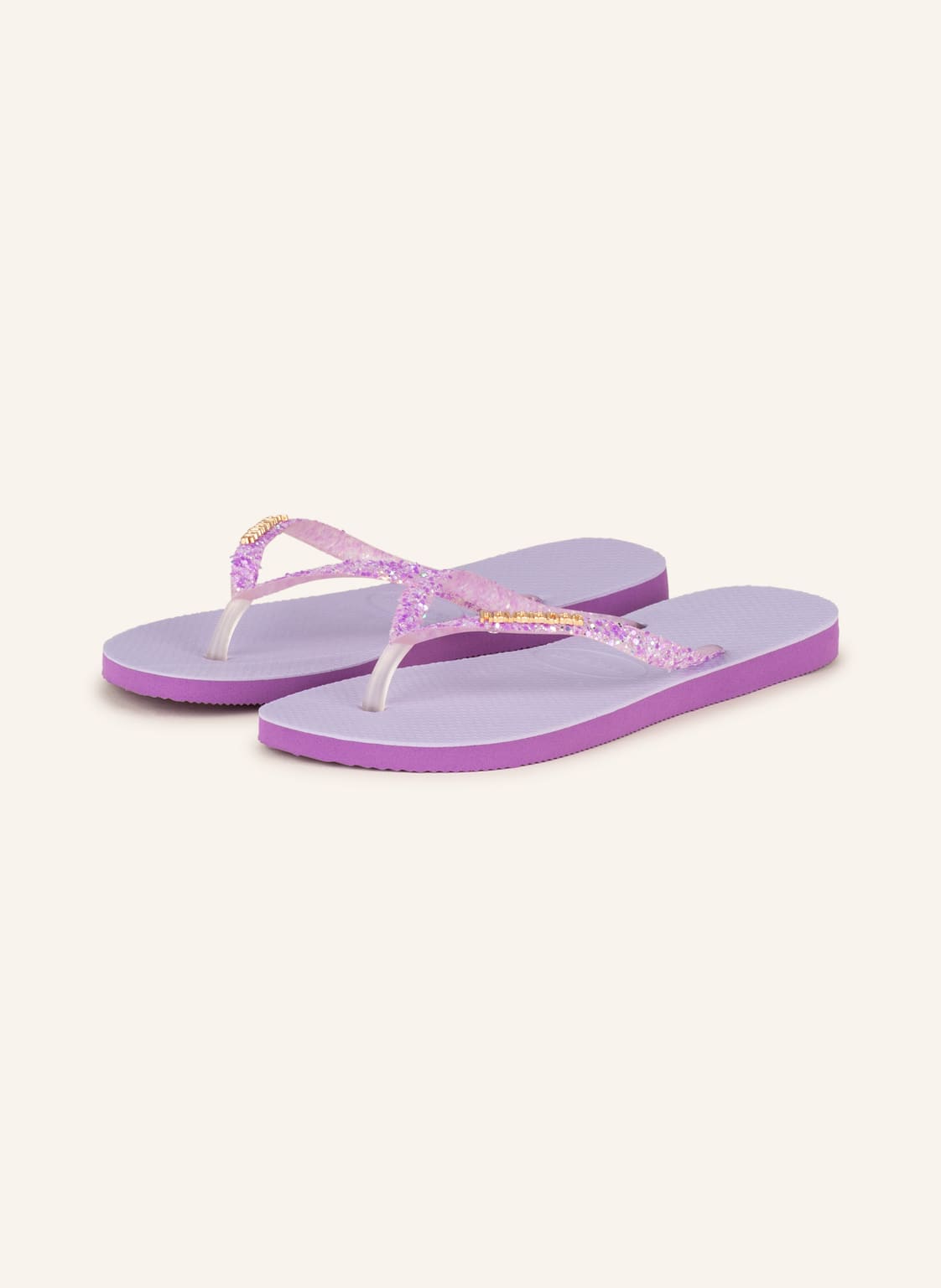 Image of Havaianas Zehentrenner Glitter Flourish violett