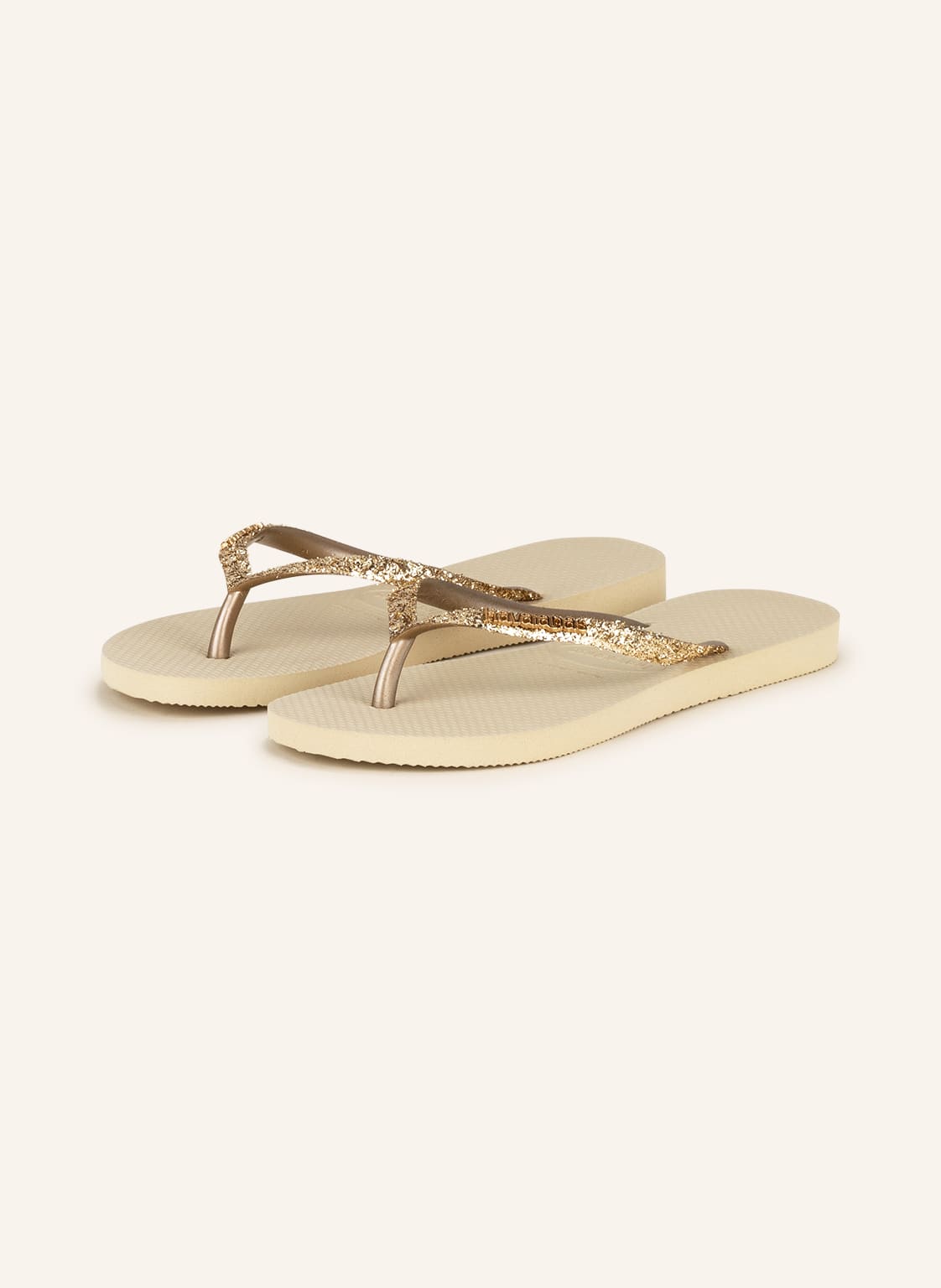 Image of Havaianas Zehentrenner Slim Glitter Ii gold