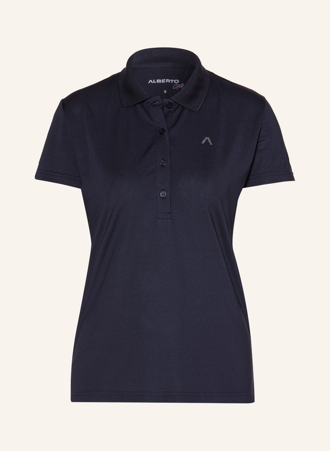 Image of Alberto Funktions-Poloshirt Eva blau