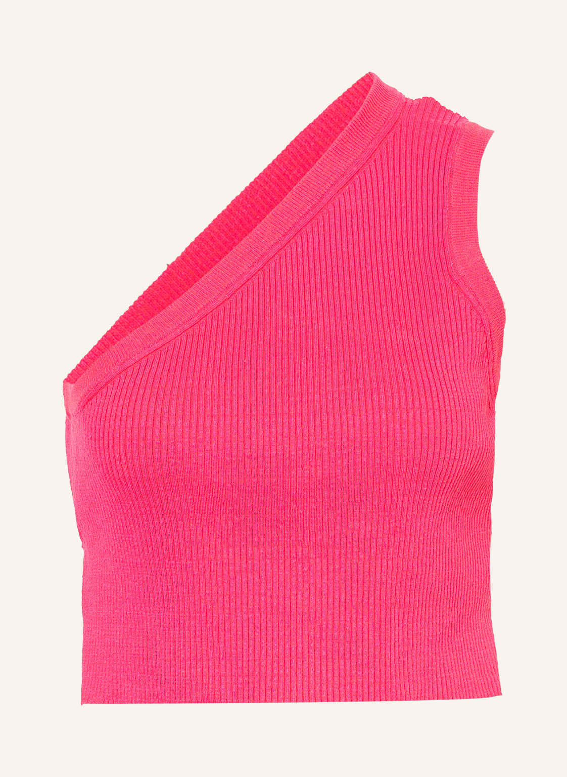 Image of Jacquemus Stricktop La Maille Ascu Mit Leinen pink