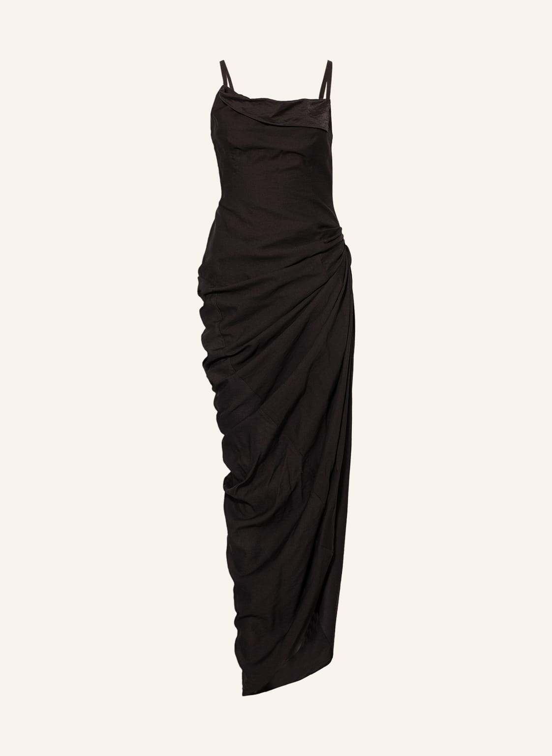 Image of Jacquemus Kleid La Robe Saudade schwarz