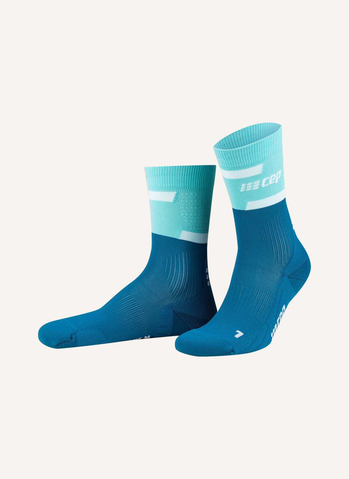 Image of Cep Laufsocken The Run Compression 4.0 gruen