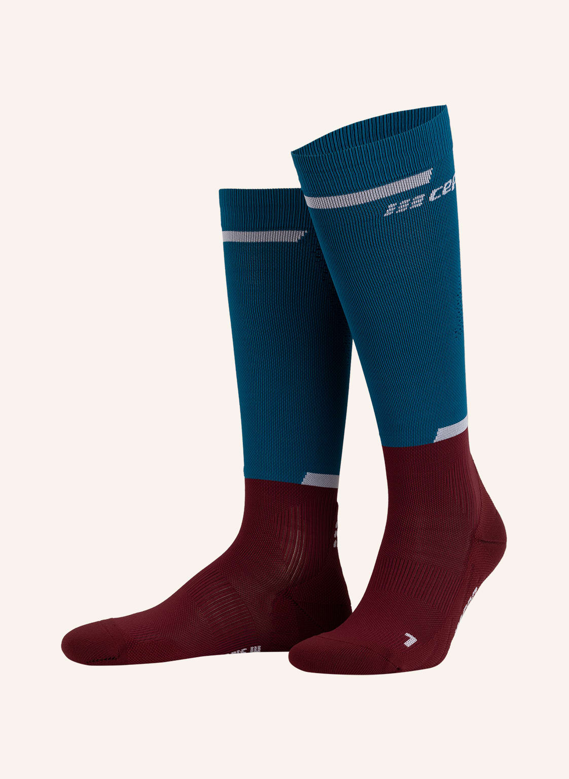 Image of Cep Laufsocken The Run Compression Socks 4.0 gruen
