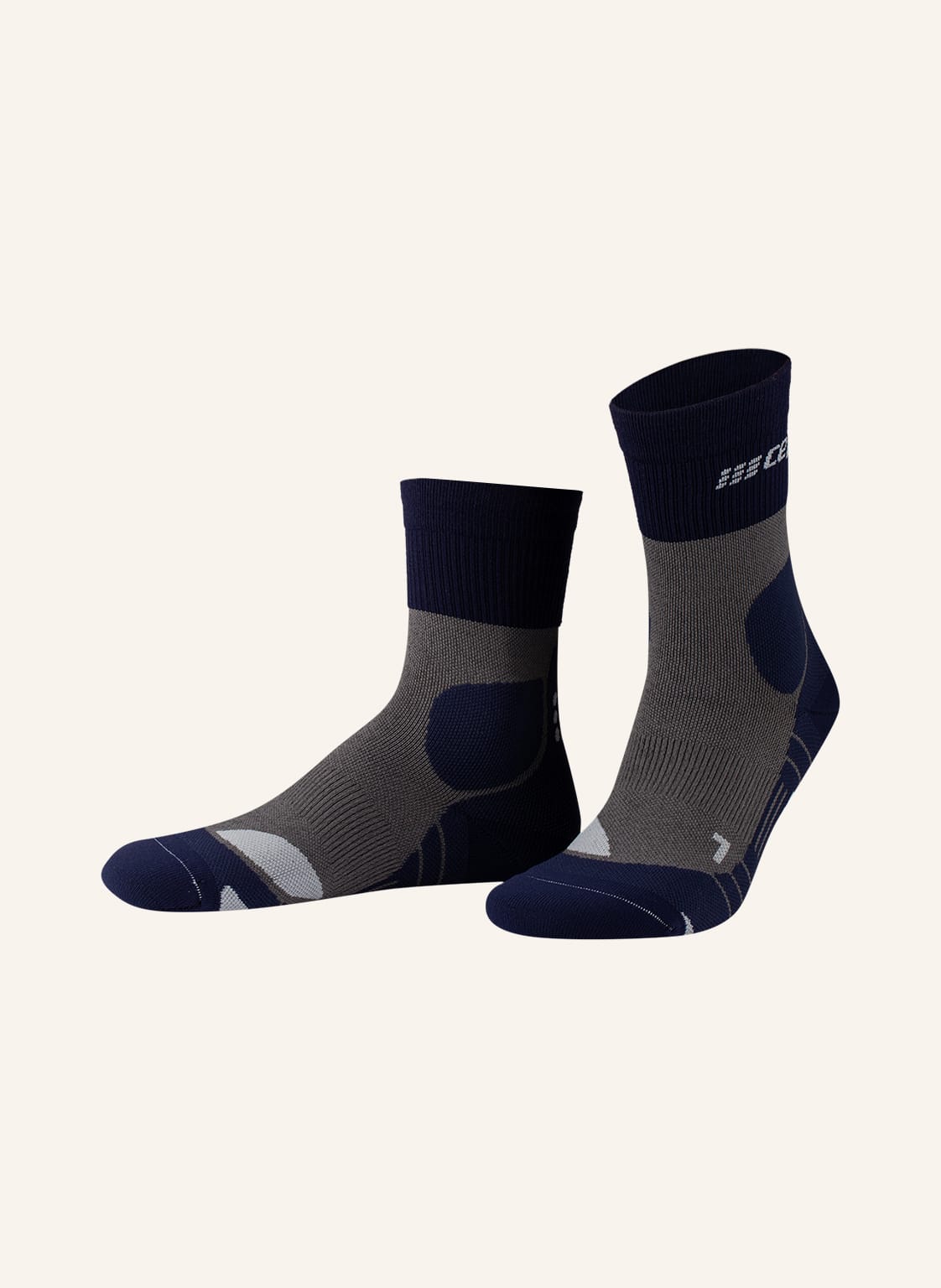 Image of Cep Trekking-Socken Merino Compression Hiking grau