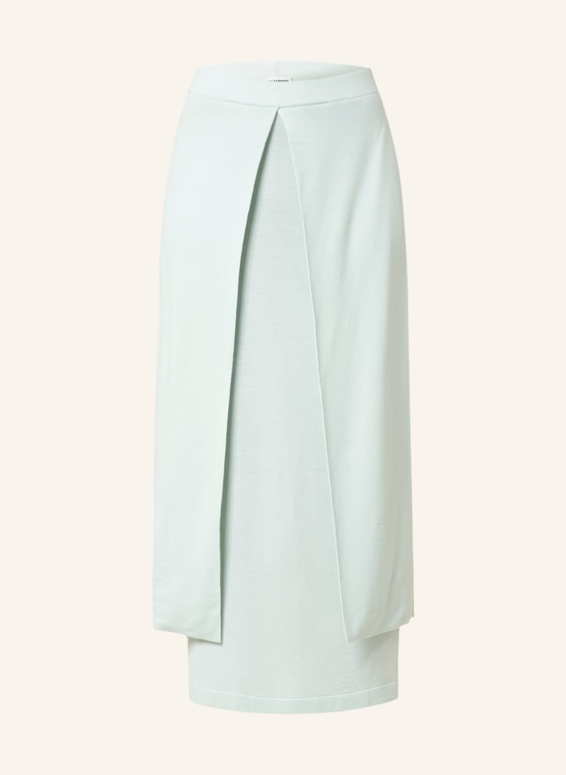 Image of Jil Sander Strickrock blau