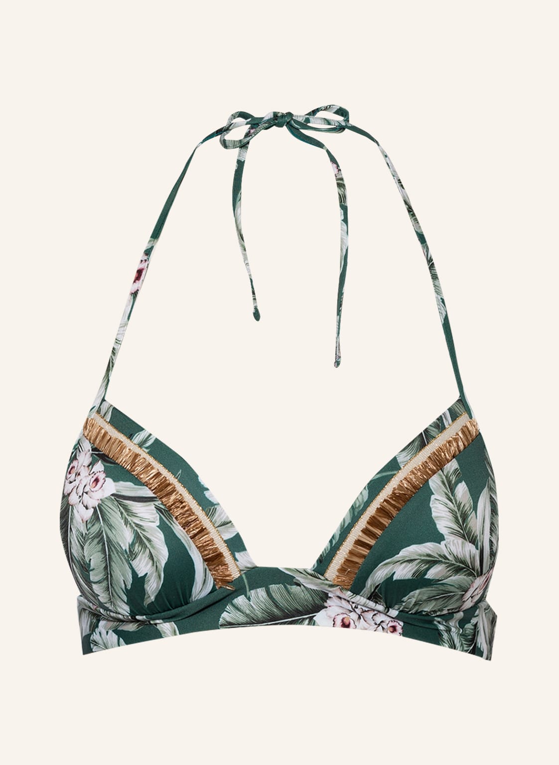 Image of Watercult Push-Up-Bikini-Top Fantasy Resort gruen