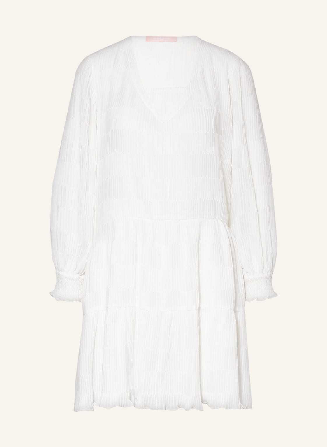 Image of Valérie Khalfon Plisseekleid weiss