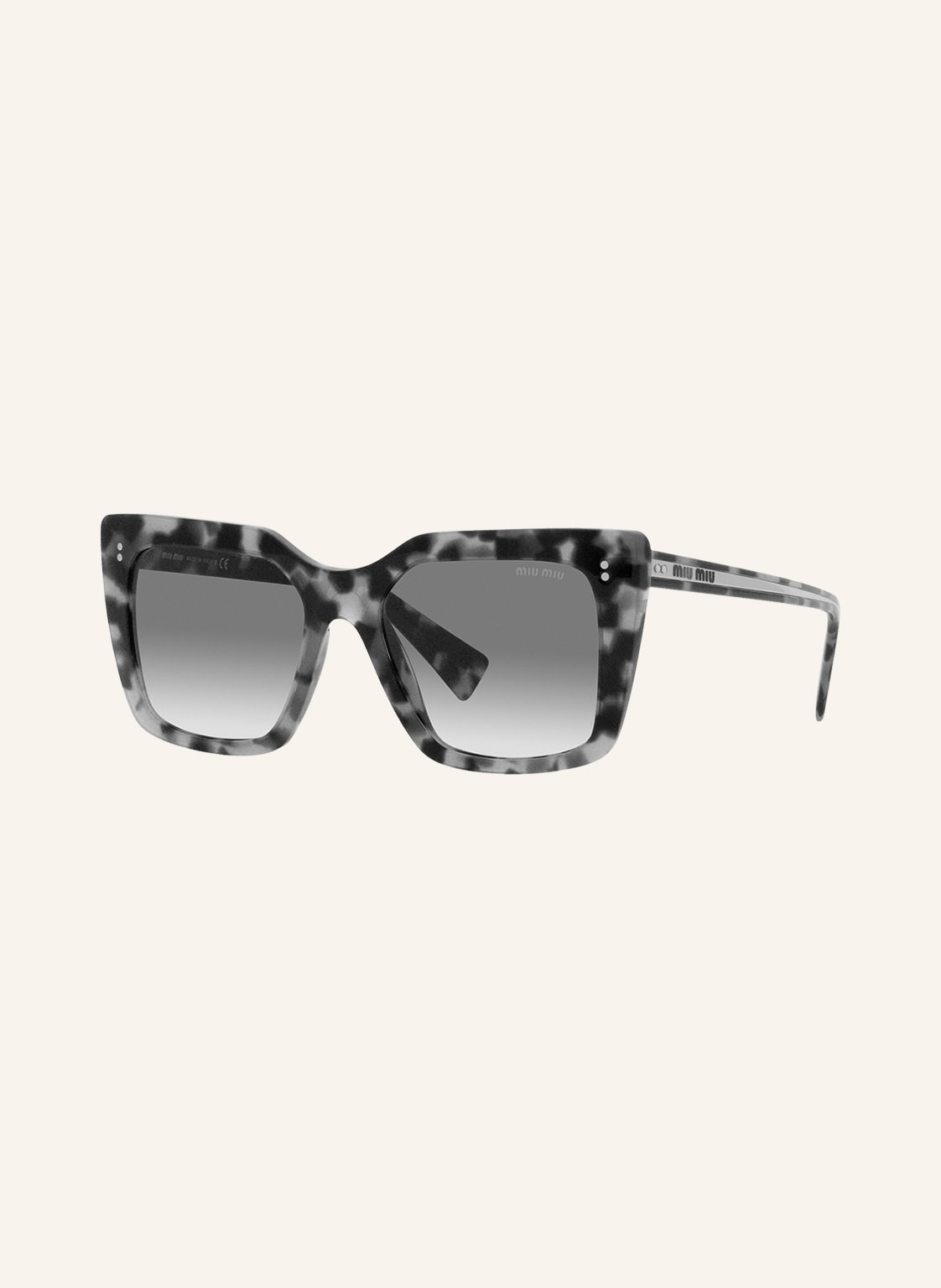 Image of Miu Miu Sonnenbrille Mu 02ws grau