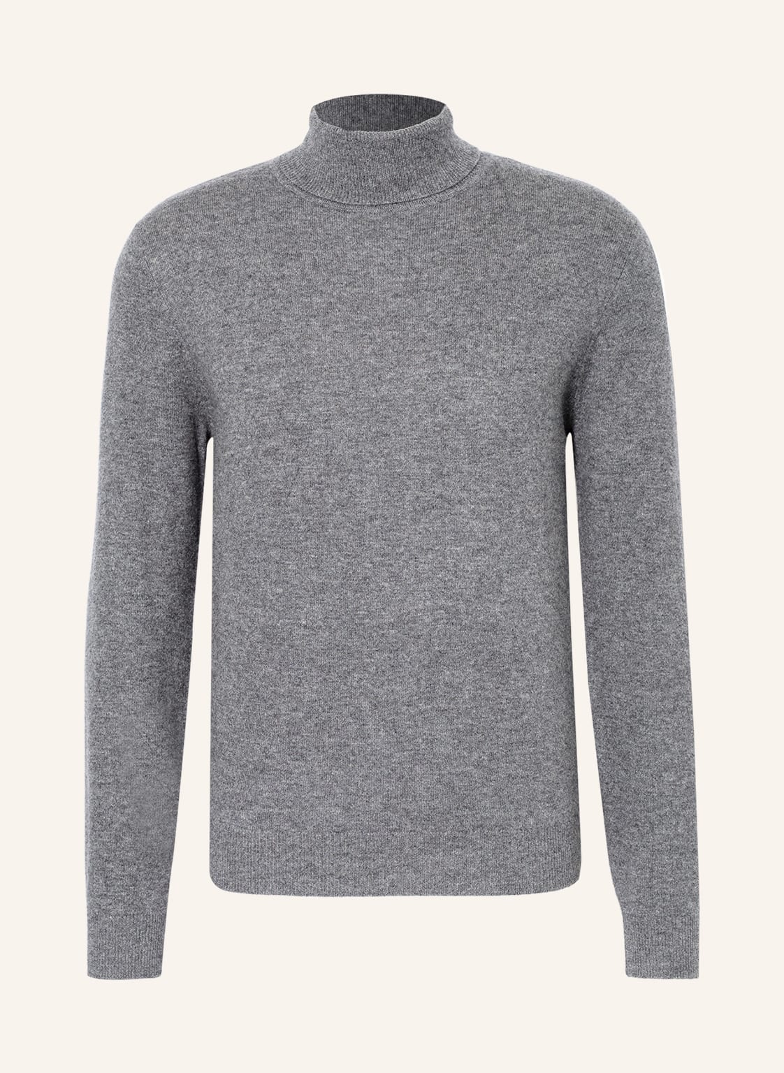 Image of Strokesman's Rollkragenpullover Aus Cashmere grau