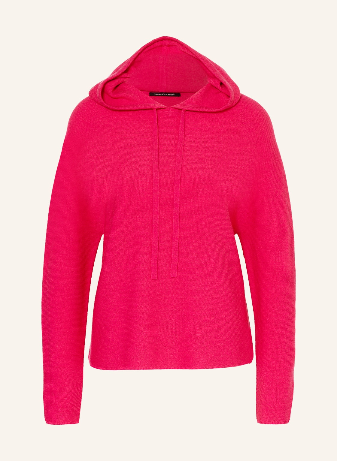 Image of Luisa Cerano Strick-Hoodie pink