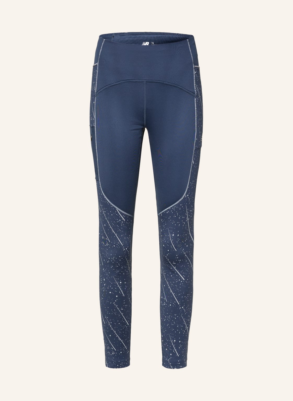 Image of New Balance Tights Reflective Impact Run blau