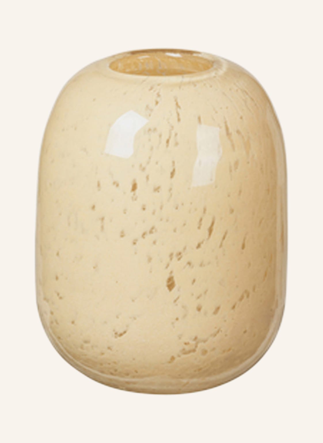 Image of Broste Copenhagen Vase Kai gelb