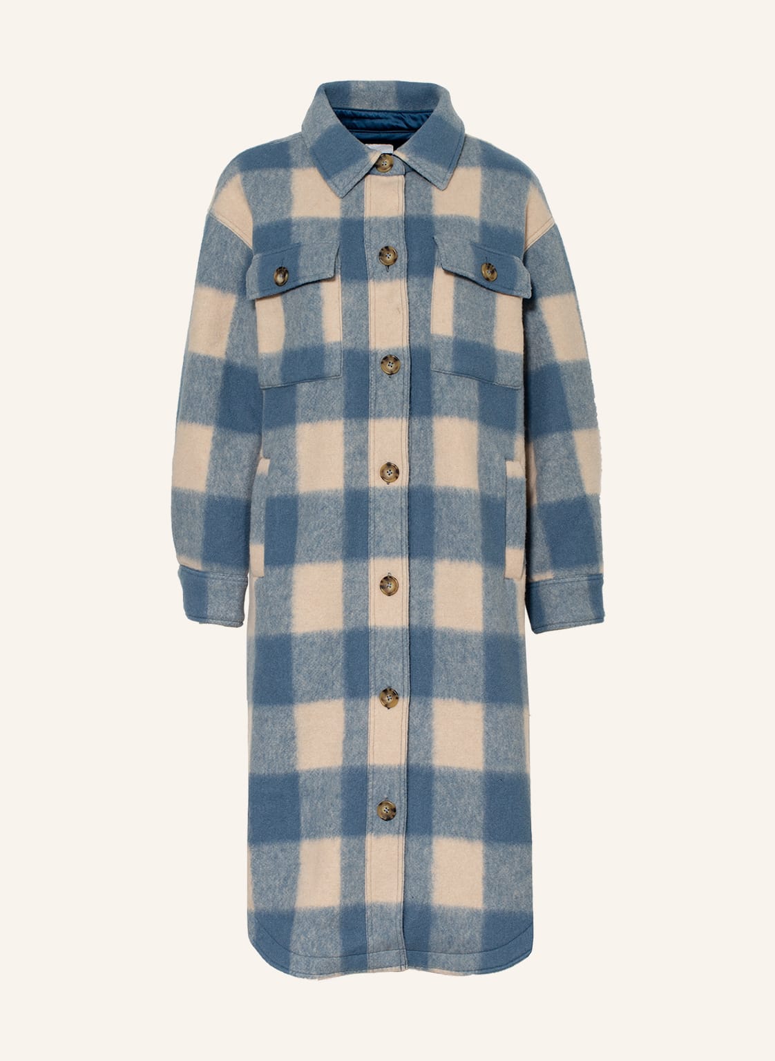 Image of Mrs & Hugs Mantel blau