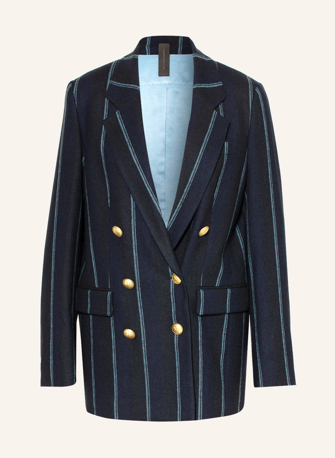 Image of Drykorn Oversized-Blazer Amersham blau