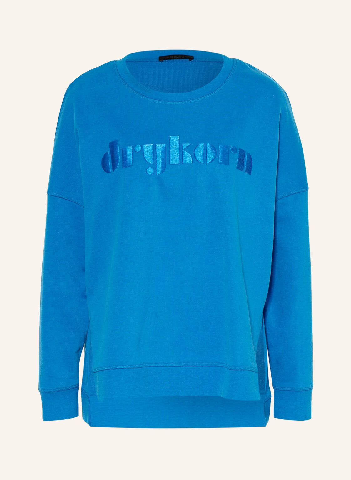 Image of Drykorn Oversized-Sweatshirt Lunaia blau
