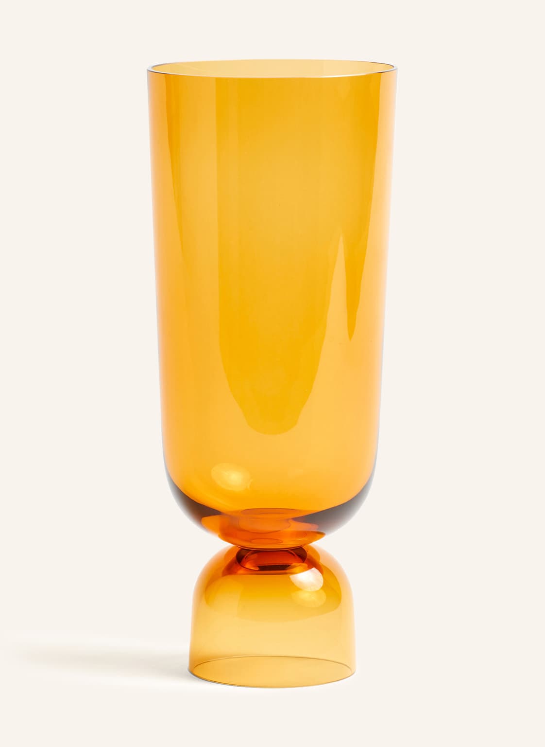 Image of Hay Vase Bottoms Up L orange