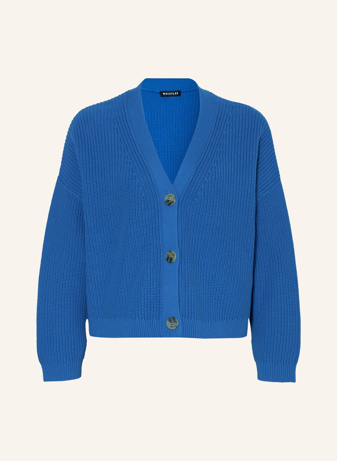 Image of Whistles Strickjacke Mara blau