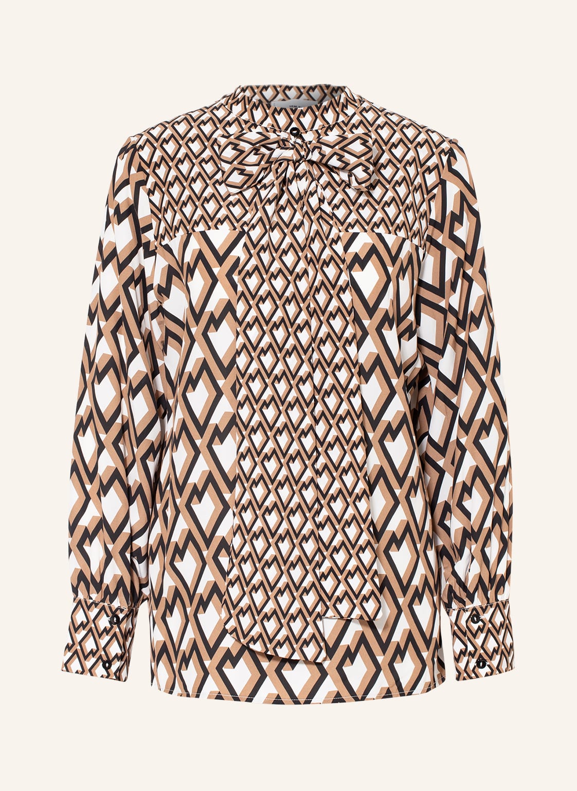 Image of Sem Per Lei Blusenshirt braun