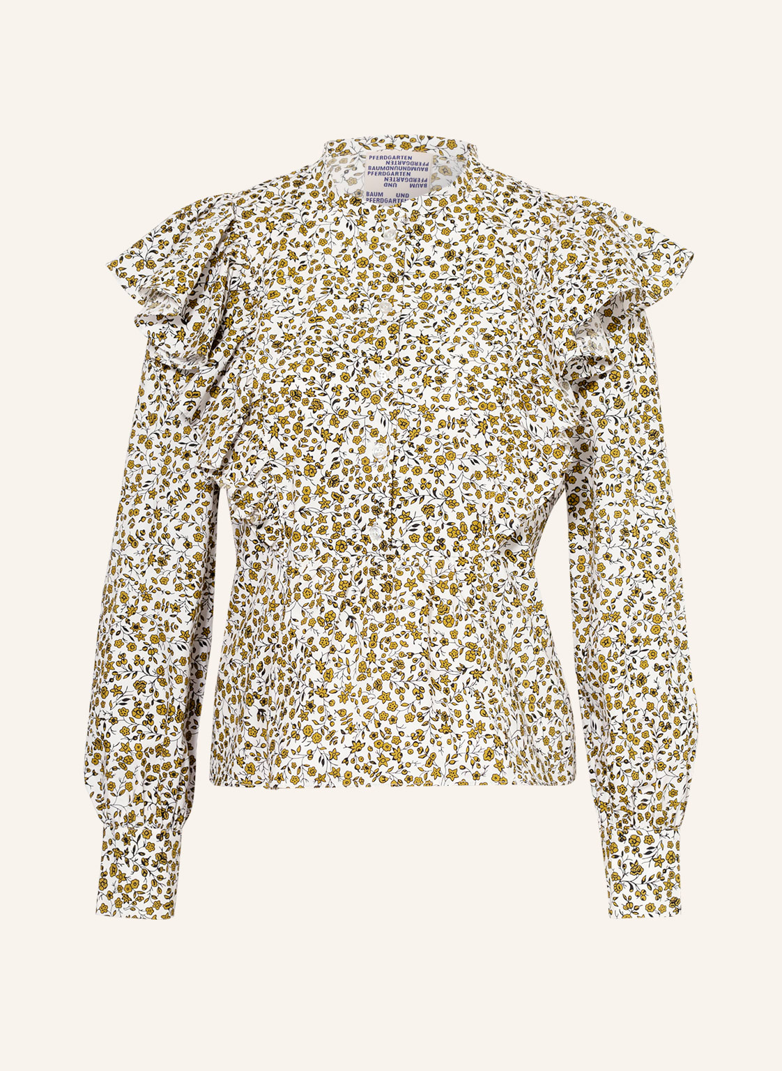Image of Baum Und Pferdgarten Bluse Maeron weiss