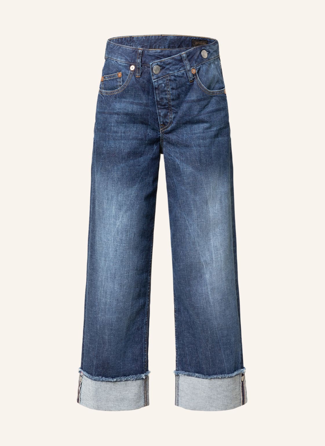 Image of Herrlicher Straight Jeans Mäze blau