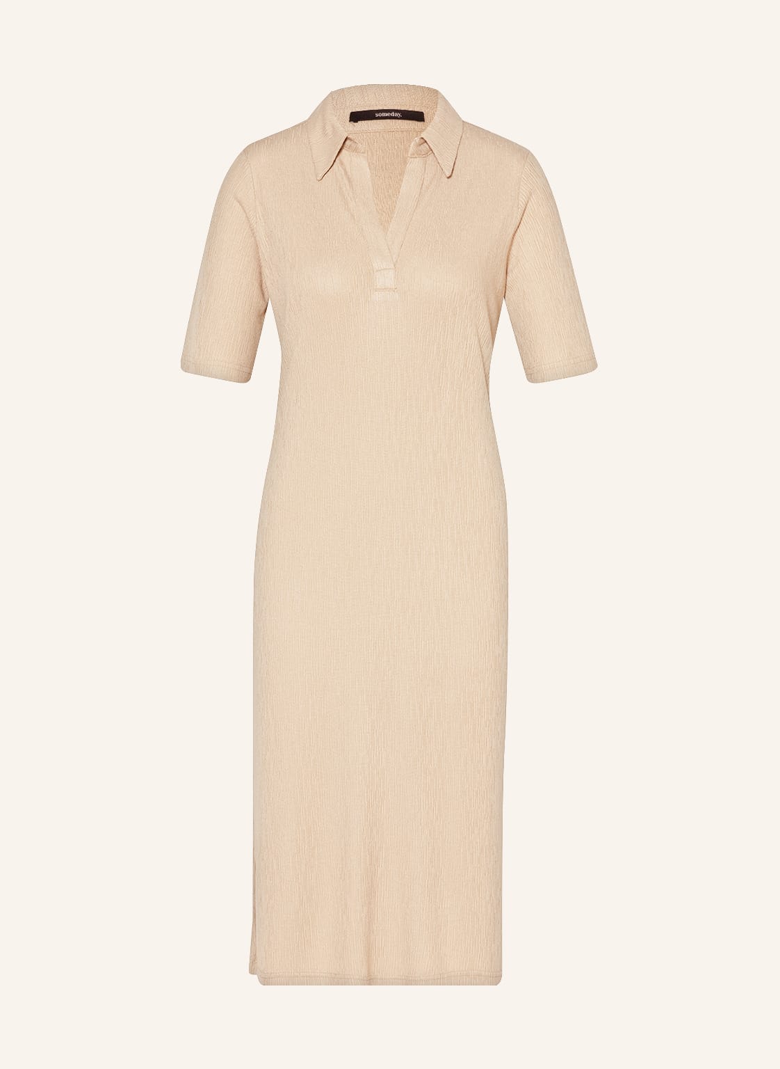 Image of Someday Strickkleid Qauma beige