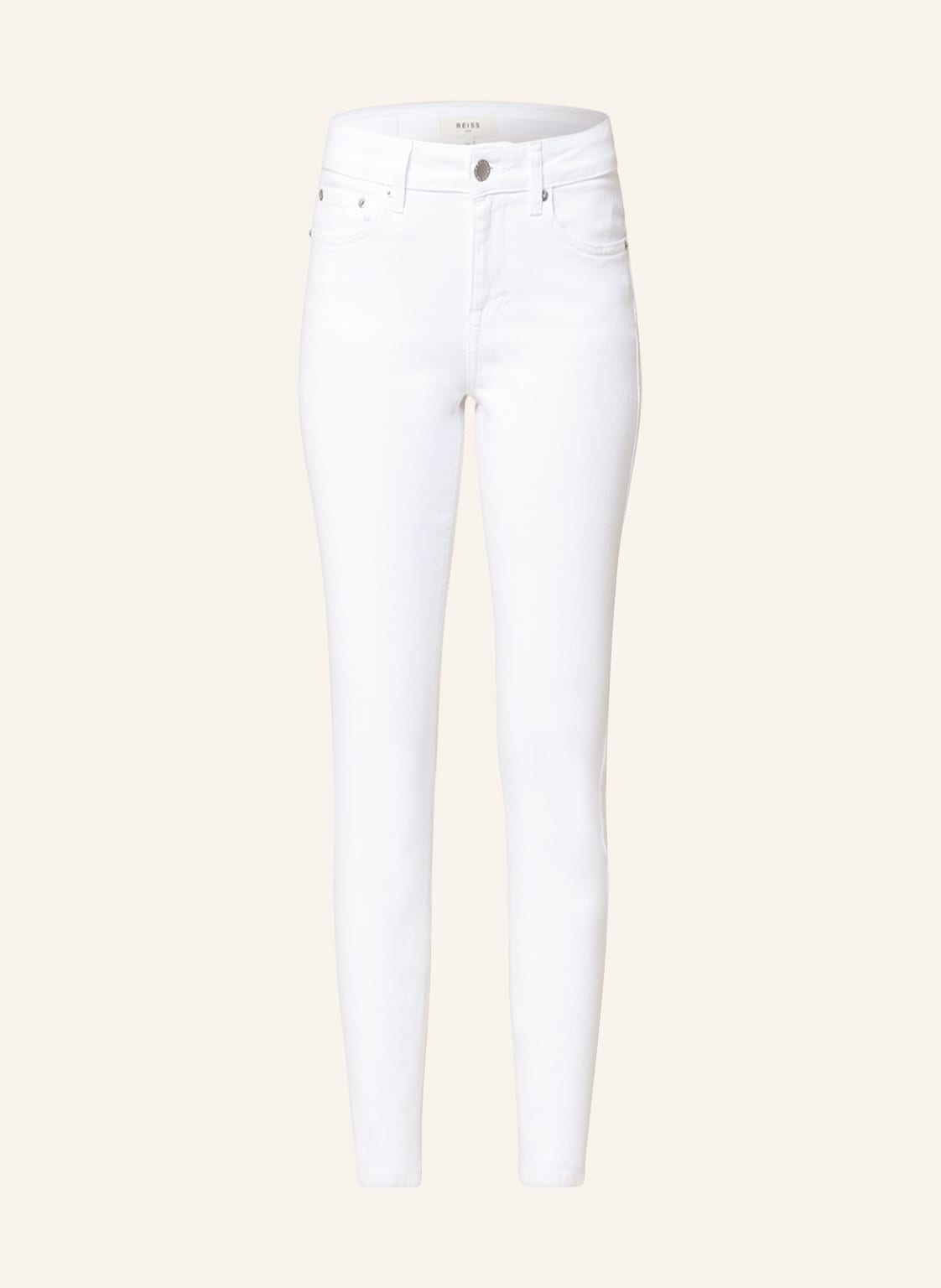 Image of Reiss Skinny Jeans Lux weiss