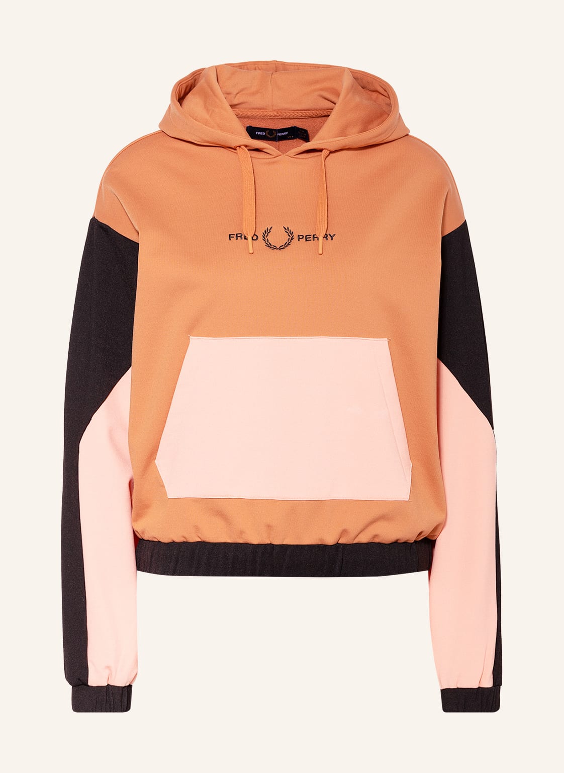 Image of Fred Perry Hoodie rosa