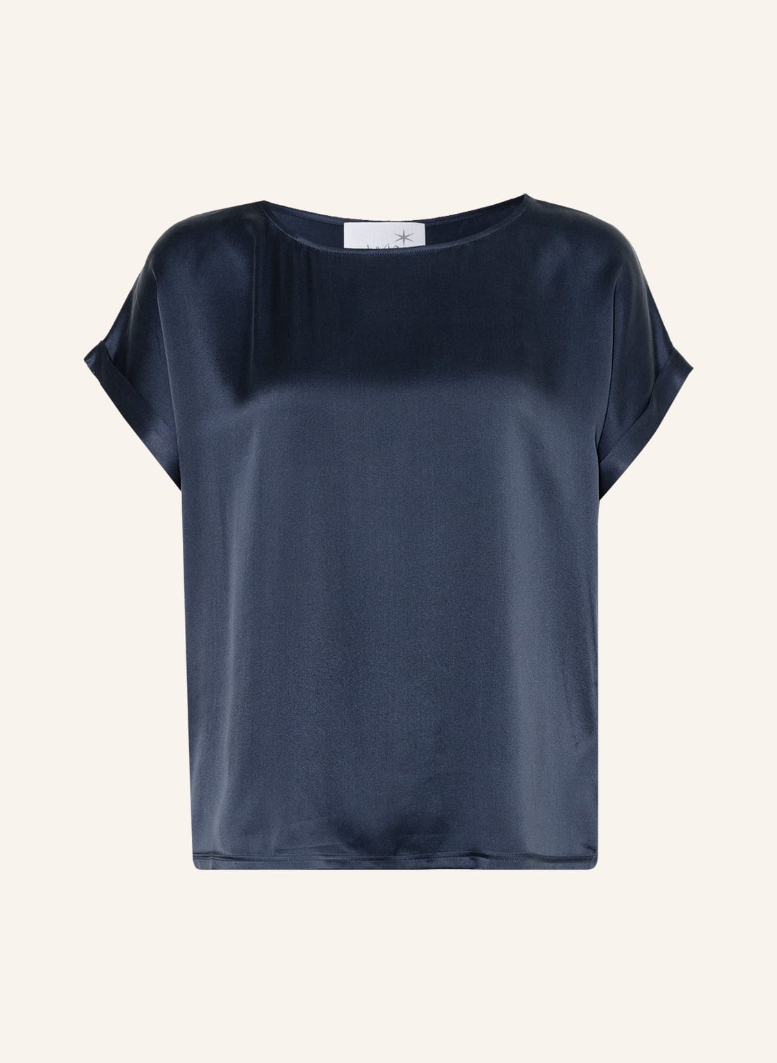 Image of Juvia Blusenshirt Aus Seide blau