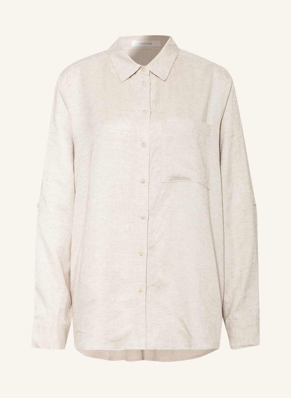 Image of Opus Hemdbluse Florela beige