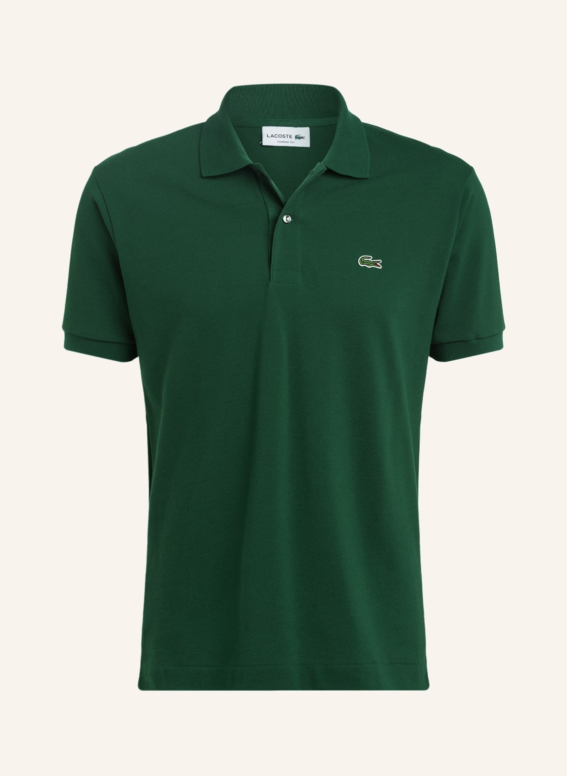 Image of Lacoste Piqué-Poloshirt Classic Fit gruen