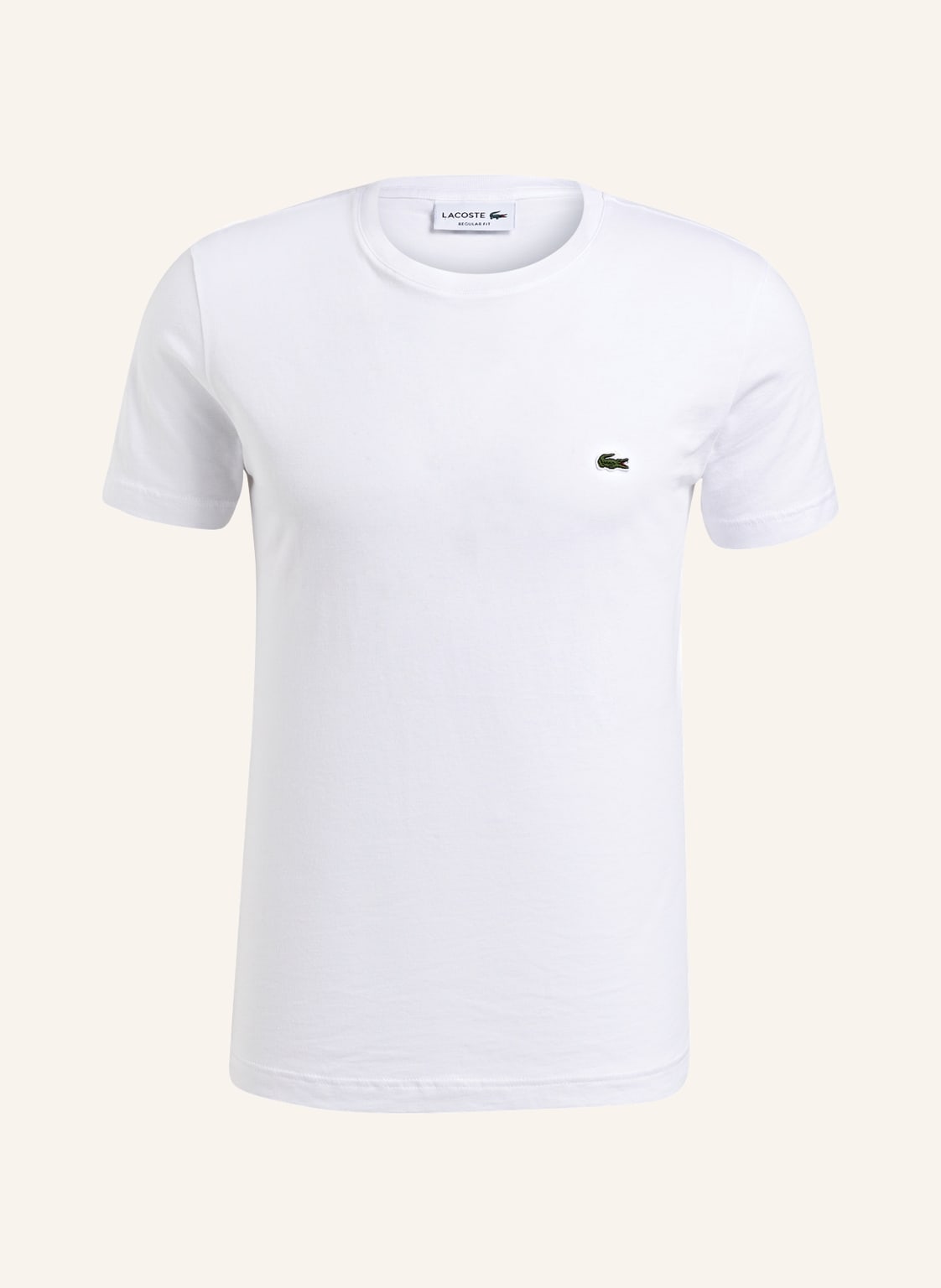 Image of Lacoste T-Shirt weiss