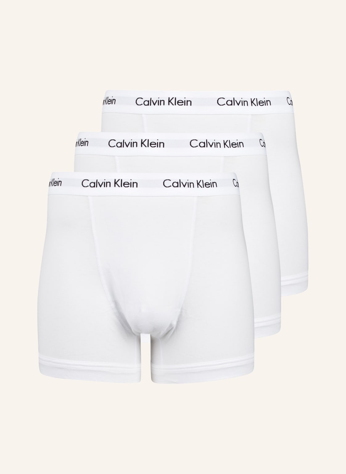 Image of Calvin Klein 3er-Pack Boxershorts Cotton Stretch weiss