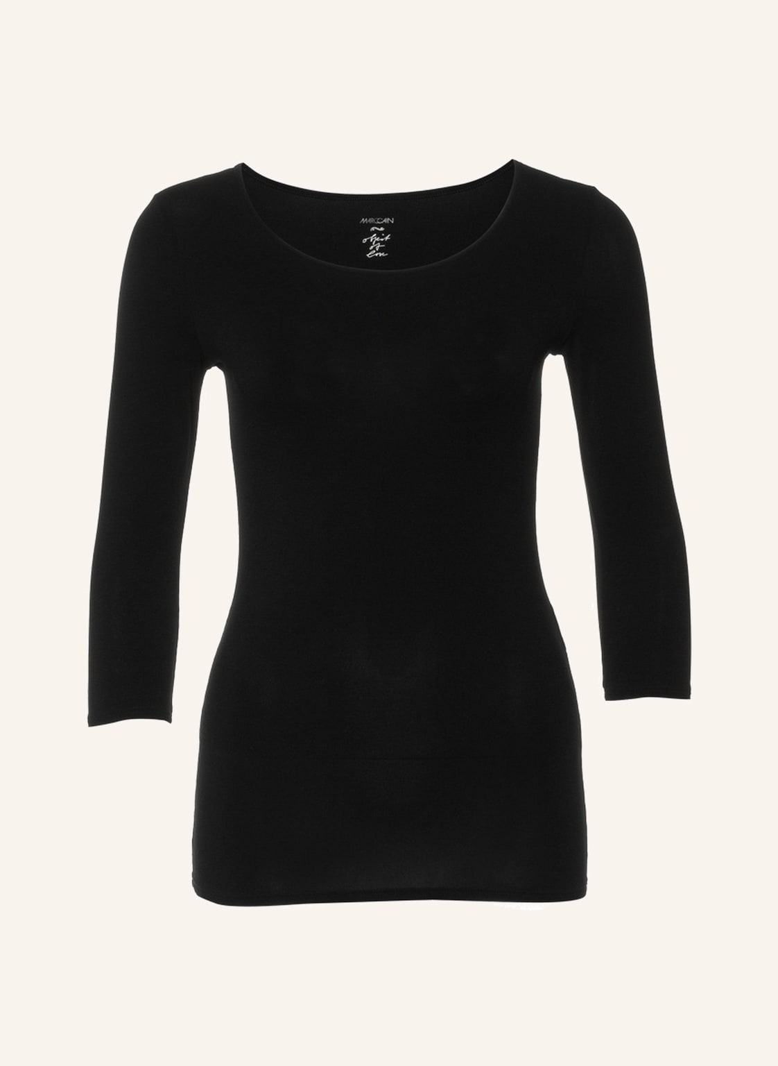 Image of Marc Cain Shirt Mit 3/4-Arm schwarz