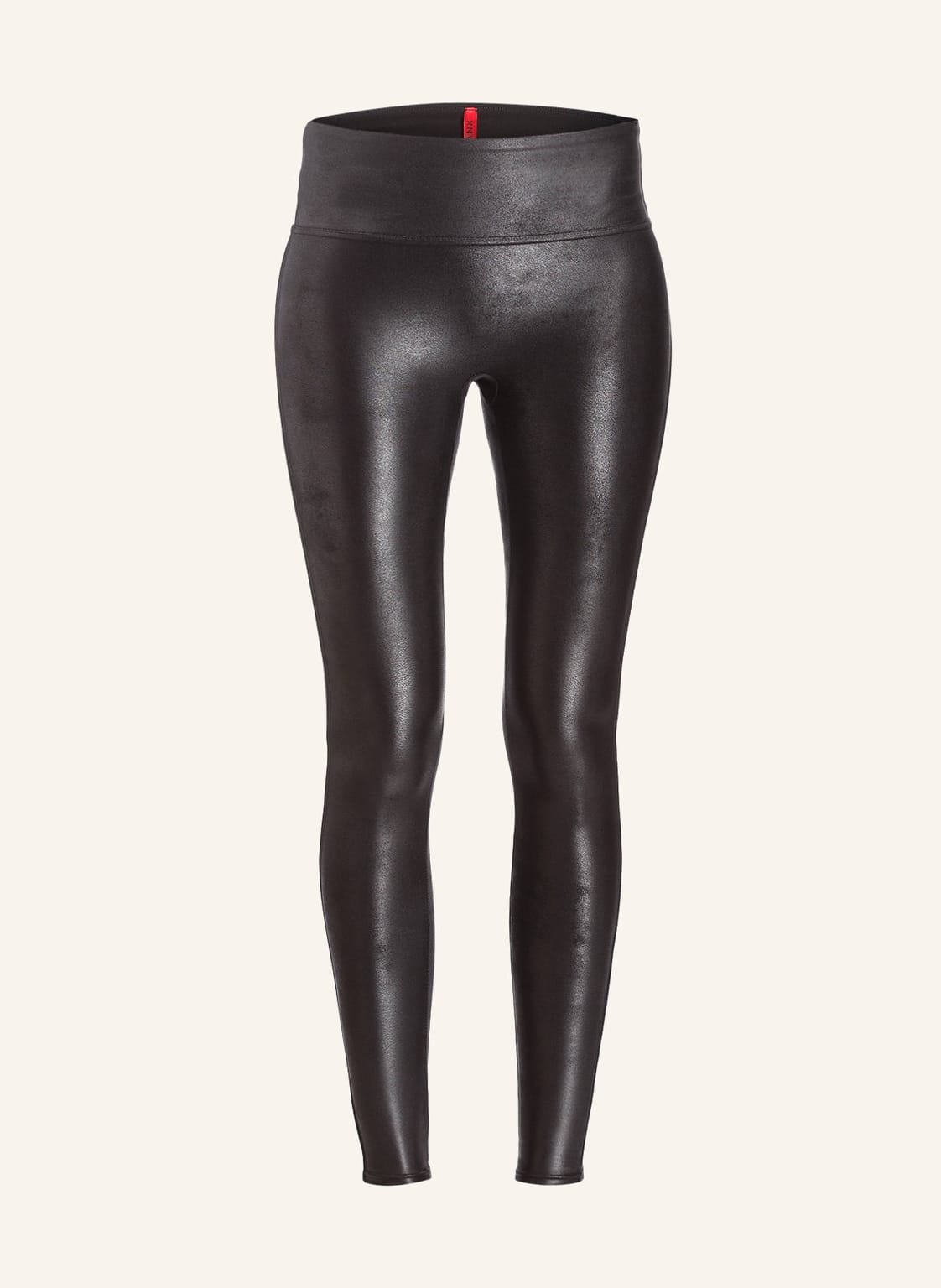 Image of Spanx Shape-Leggings Faux Leather Leggings In Lederoptik schwarz