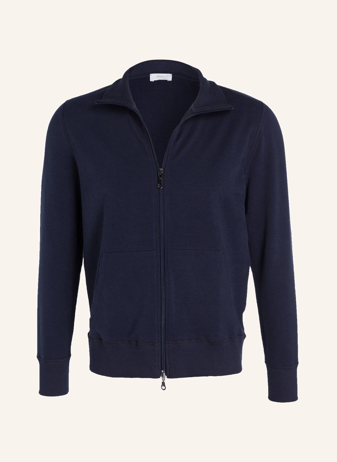 Image of Mey Lounge-Sweatjacke blau