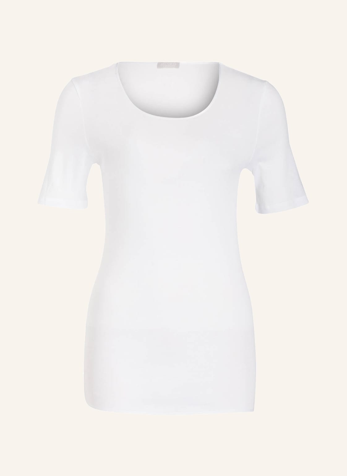 Image of Hanro T-Shirt Cotton Seamless weiss