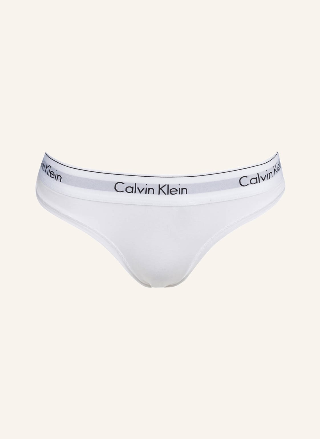 Image of Calvin Klein String Modern Cotton weiss