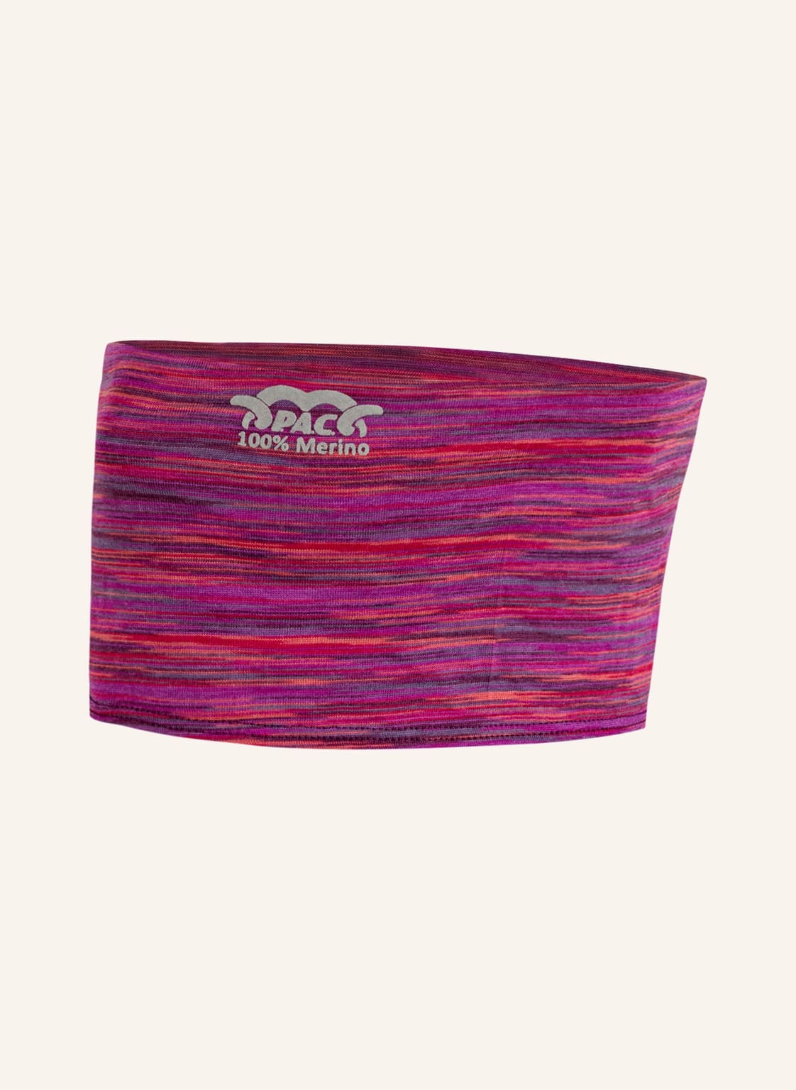 Image of P.A.C. Multifunktionstuch Aus Merinowolle rot