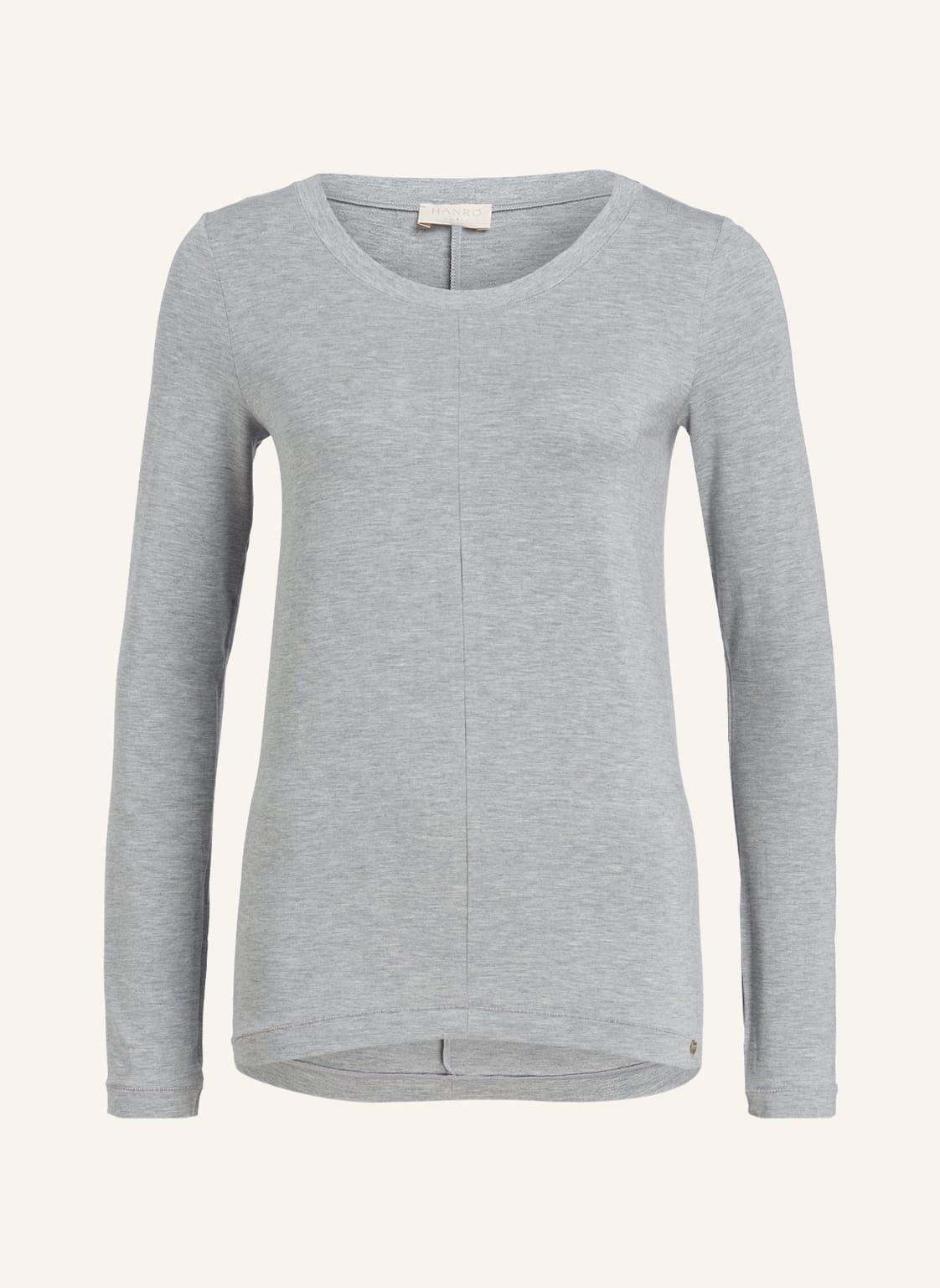 Image of Hanro Lounge-Shirt Yoga grau
