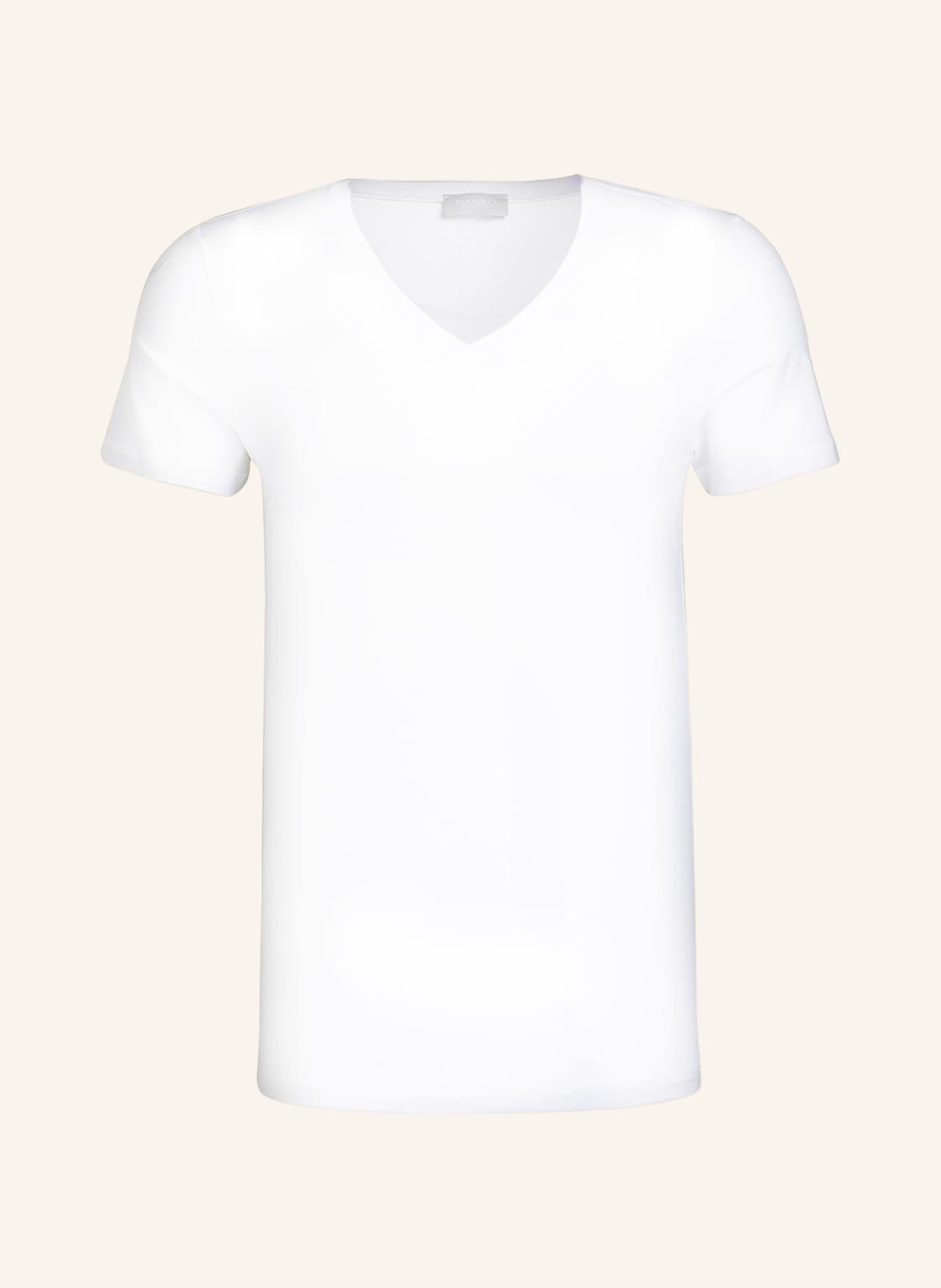 Image of Hanro V-Shirt Cotton Superior weiss
