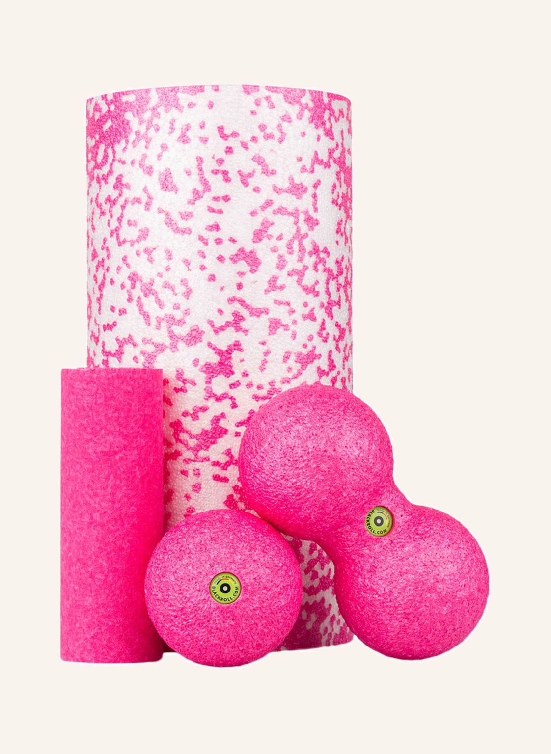 Image of Blackroll Faszienmassage-Set Blackbox Med pink