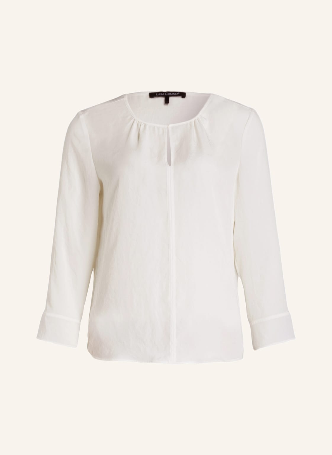 Image of Luisa Cerano Bluse Mit 3/4-Arm weiss