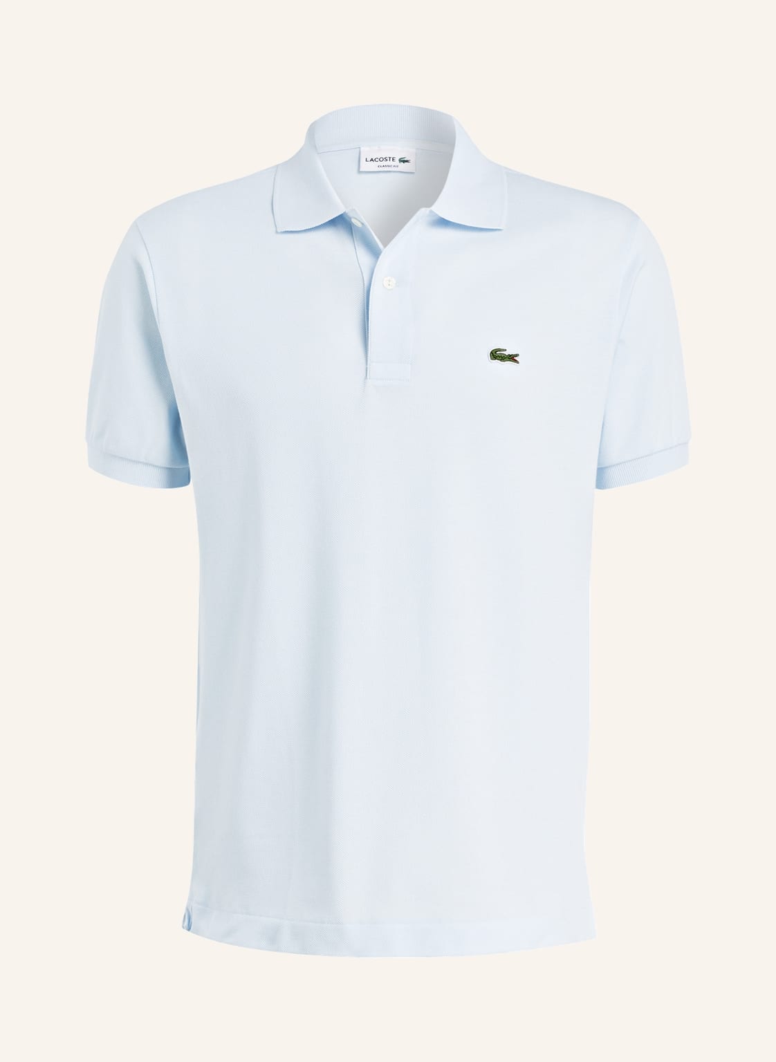 Image of Lacoste Piqué-Poloshirt Classic Fit blau